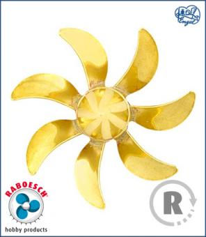 7-Blatt Sichelschraube RECHTS 58mm M5 