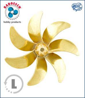 7-Blatt Sichelschraube LINKS 70mm M4 