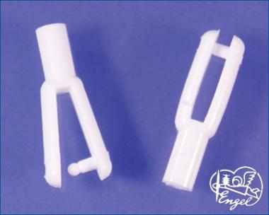 Gabelköpfe LEICHT 0,3g / 2,3mm, 10 Stk. 