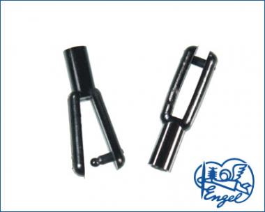 Gabelköpfe LEICHT 0,3g / 2 mm, 10 Stk. 