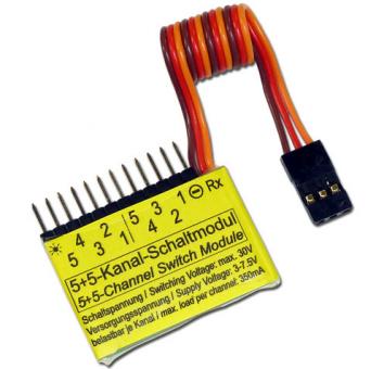 10-Kanal Schaltbaustein 5+5 