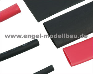 Schrumpfschlauch 2,4mm ROT, 1m 