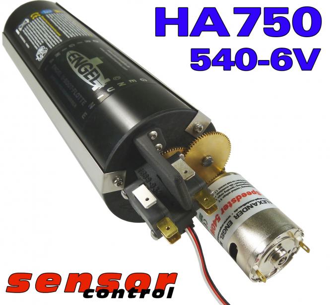 Kolbentank HA750-6V 540 
