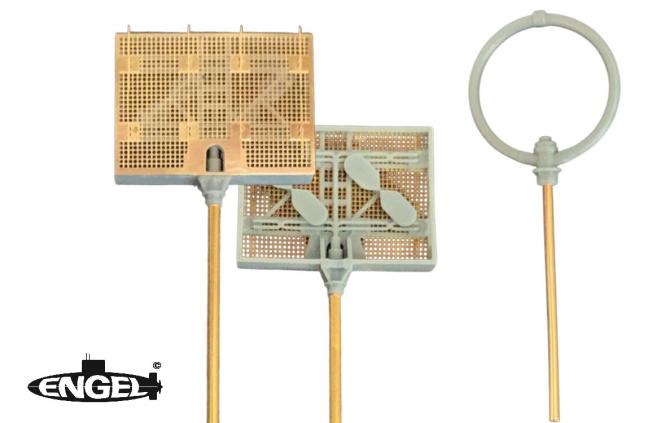 Turm-Ausbausatz VII / IX WK2 SCALE M1:45 FuMO FuMB 
