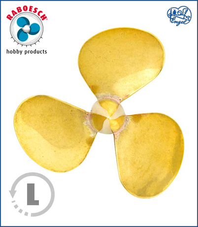 3-Blatt Wasserschraube Typ Dsp LINKS 35mm M4 