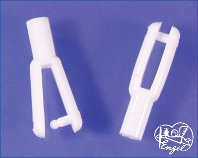 Gabelköpfe LEICHT 0,3g / 2,3mm, 10 Stk. 