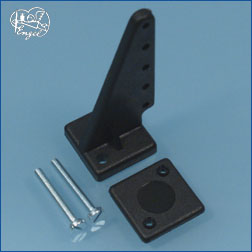 Ruderhörner 5-Loch 38mm, 2 Stk. 