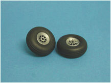 Leicht-Räder mit Nylon-Felge ø38mm, 2 Stk. 