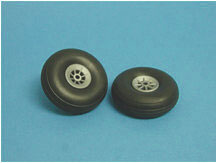 Leicht-Räder mit Nylon-Felge ø50mm, 2 Stk. 