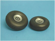 Leicht-Räder mit Nylon-Felge ø56mm, 2 Stk. 