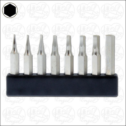 Mini-Bits hexagonal, set of 8 