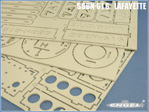 LAFAYETTE Technikgerüst Spanten B-K / Träger 1-26 