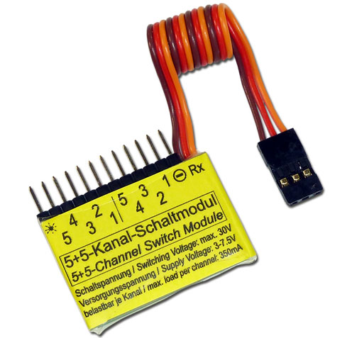 10-Kanal Schaltbaustein 5+5 