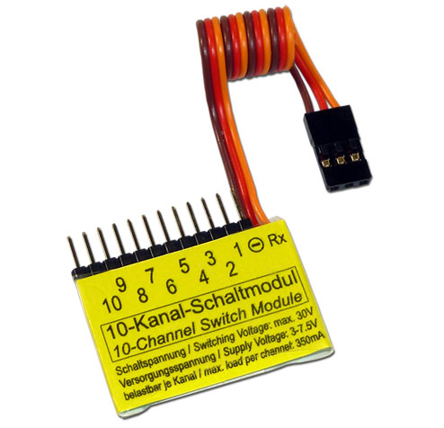 10-Kanal Schaltbaustein 