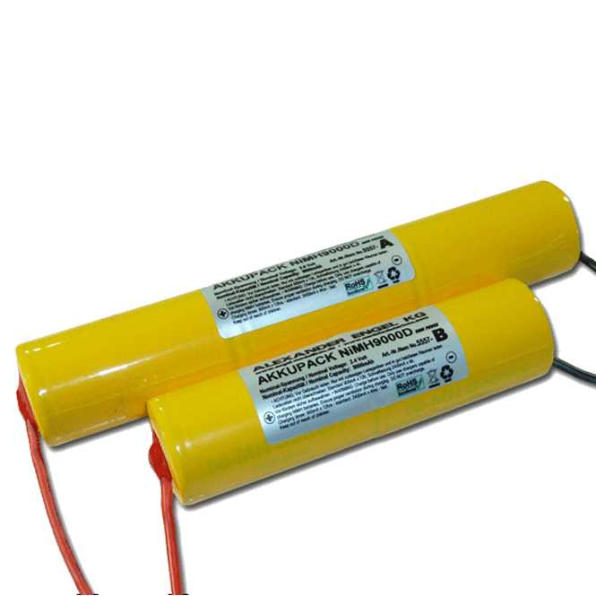 Akkupack NiMH "AKULA" 6V/9000mAh 