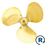 3-Blatt Wasserschraube D RECHTS 55mm M4 